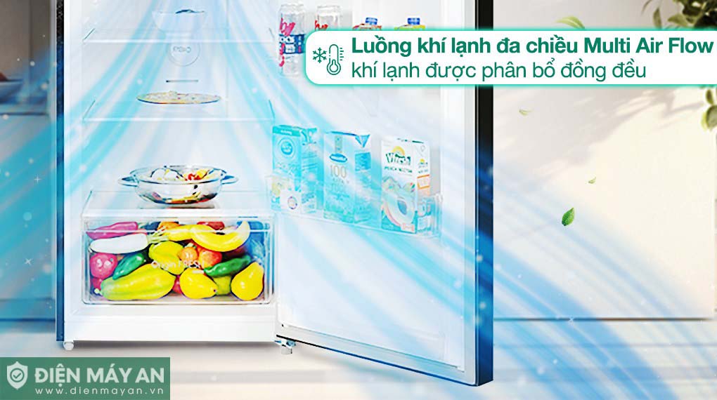 Tủ Lạnh Toshiba Inverter 338 Lít GR-RT468WE-PMV(58)-MM - Muiti Air Flow